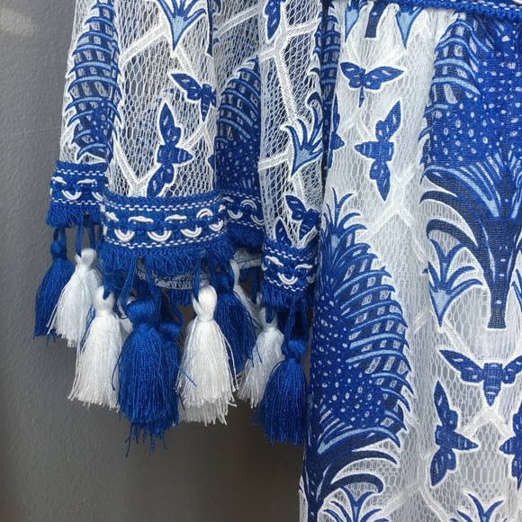 🆕Boutique Royal Tassel Romper - Picture 6 of 8